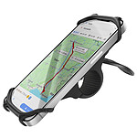 Avizar Support Vélo et Moto pour Smartphone Fixation Guidon solide Ajustable Noir