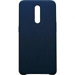 Oppo Coque pour Oppo Reno Z Rigide et Haut de Gamme en Caoutchouc de Silicone Liquide Bleu