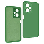 Avizar Coque pour Xiaomi Redmi Note 12 Pro 5G et 12 Pro Plus 5G Silicone Semi-rigide Finition Soft-touch  Vert