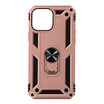 Avizar Coque iPhone 13 Antichoc Hybride Bague Support Vidéo rose gold