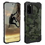 UAG Coque pour Samsung Galaxy S20 Bi-matière Pathfinder Series Forrest Camo Vert kaki