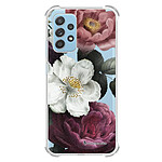 LaCoqueFrançaise Coque Samsung Galaxy A52 Silicone antichocs Solides coins renforcés  transparente Motif Fleurs roses