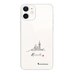 LaCoqueFrançaise Coque iPhone 12 mini 360 intégrale transparente Motif Marseille Notre Dame Tendance