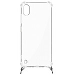 Avizar Coque Galaxy A10 Anneau personnalisable avec bijou/Chaîne - Transparent