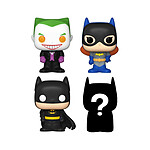 DC Comics - Pack 4 figurines Bitty POP! The Joker 2,5 cm