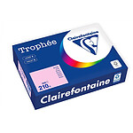 CLAIREFONTAINE Ramette Papier FSC A4 210g 250 Feuilles rose