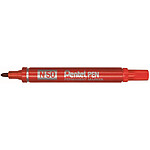 PENTEL Marqueur permanent N50 Pointe Ogive 2 mm Rouge x 12