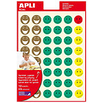 APLI Sachet de 576 (12F) Gommettes SOURIRE enlevable