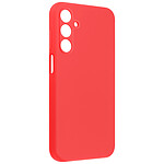 Avizar Coque pour Samsung Galaxy A25 5G Semi-rigide Soft-touch Anti-traces Rouge