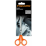 FISKARS Ciseaux Classic Multi-usages Ambidextre 17 cm lames auto affutantes/inoxydables