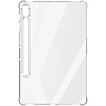 Avizar Coque pour Samsung Galaxy Tab S9 Plus Antichoc Souple  Transparent