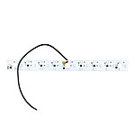 Minimotors Barre LED Lumineuse pour Dualtron X et X2 Installation Deck Gauche Noir