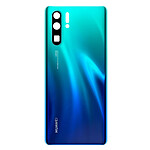 Clappio Cache Batterie pour Huawei P30 Pro Façade Arrière de Remplacement avec Lentille Caméra Bleu aurore