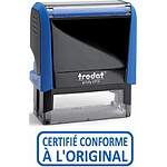 TRODAT Tampon X-print texte 'CERTIFIE CONFORME A L'ORIGINAL'