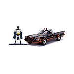 Batman Classic TV Series - Réplique métal 1/32 Classic Batmobile 1966 avec figurine