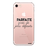 Evetane Coque iPhone 7/8/ iPhone SE 2020/ 2022 silicone transparente Motif Parfaite Avec De Jolis Défauts ultra resistant