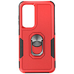 Avizar Coque Antichoc pour Samsung Galaxy S24 Anneau Support Rouge