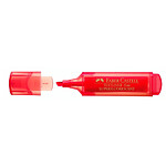 FABER-CASTELL Surligneur TEXTLINER 1546 Pointe Biseau 1 - 5 mm Rouge x 10