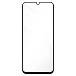 Avizar Verre Trempé pour Samsung Galaxy A05s Adhésion Totale Noir Transparent