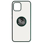 Avizar Coque pour Samsung Galaxy A03 Bi-matière Bague Métallique Support Vidéo  Vert