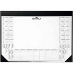 DURABLE Sous-mains avec bloc de calendrier 59 x 42 cm Noir x 5