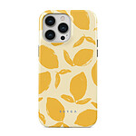 Burga Coque pour iPhone 13 Pro MagSafe Tough Antichocs Modèle Lemon Tart Jaune