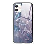 Evetane Coque iPhone 12 Mini Coque Soft Touch Glossy Lune Attrape Rêve Design