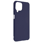 Avizar Coque Samsung Galaxy M33 Silicone Flexible Finition Mate Anti-traces Bleu Nuit