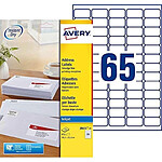 AVERY Etui de 975 Etiquettes d'adresse jet d'encre, 38,1 x 21,2 mm, blanc