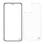 Force Glass Film Avant et Arrière pour iPhone 12 Mini Garantie à vie  Transparent