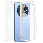 Mayaxess Pack Protection pour Xiaomi Redmi A3 Coque Souple et Verre Trempé 9H Transparent