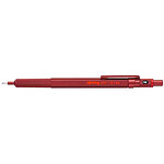 ROTRING Porte-mines 600 Corps Métal pour Mines 0,7 mm Rouge Métal