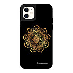 LaCoqueFrançaise Coque iPhone 12 Mini miroir Mandala Or Design