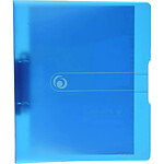 HERLITZ Classeur à anneaux easy orga to go, A4, 2 anneaux, bleu transparent