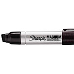 SHARPIE Marqueur permanent METAL MAGNUM, pointe biseautée, noir