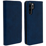 Avizar Etui folio Bleu Nuit Porte-Carte pour Huawei P30 Pro