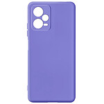 Avizar Coque pour Xiaomi Redmi Note 12 5G Silicone Semi-rigide Finition Douce au Toucher Fine  Violet