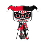 DC Comics - Pin pin's POP! émaillé DOTD Harley Quinn (Glow-in-the-Dark) 10 cm