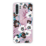 LaCoqueFrançaise Coque Huawei P30 Pro/ P30 Pro New Edition silicone transparente Motif Fleurs parme ultra resistant