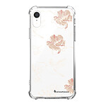 LaCoqueFrançaise Coque iPhone Xr Silicone antichocs Solides coins renforcés  transparente Motif Fleurs Blanches