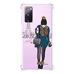 LaCoqueFrançaise Coque Samsung Galaxy S20 FE Silicone antichocs Solides coins renforcés  transparente Motif Working girl