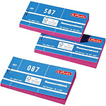 HERLITZ Bloc de 1000 tickets numérotés 1-1000/ 105 x 50 mm