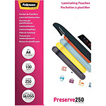 FELLOWES Paquet de 100 Pochette à plastifier A4 brillante 500 (2x250) microns