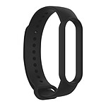 Avizar Bracelet Sport Xiaomi Mi Band 6 et 5 Silicone Premium Soft-touch Léger Noir