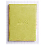 RHODIA Porte-bloc Rhodiarama simili ANIS avec porte-crayon + bloc N°12 Q.5x5