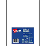 AVERY A3L003-10 - Etiquettes A3 transparente pour vitrophanie repositionable