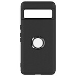 Avizar Coque pour Google Pixel 8 Pro Silicone Bague Métallique  Noir