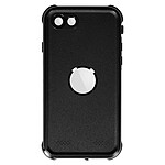 Redpepper Coque Pour iPhone SE 2020 / 8 / 7 Hybride Waterproof Film Écran  Noir