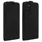 Avizar Étui Samsung Galaxy S20 FE Clapet Vertical Protection Porte-carte Noir