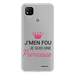 Evetane Coque Xiaomi Redmi 9C 360 intégrale transparente Motif Je suis une princesse Tendance